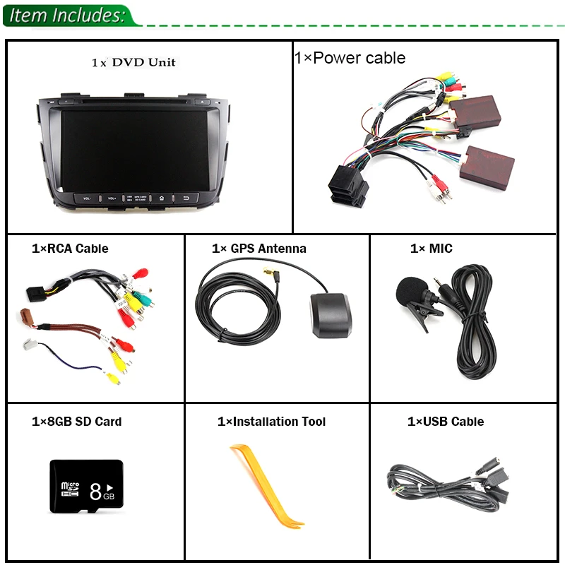 HaiSunny 4G ram Android 8 0 автомобильный DVD для KIA Sorento 2013 Восьмиядерный 32G rom радио gps плеер