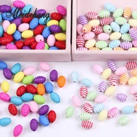 new arrival 120pc acrylic loose spacer hair bead for needlework childrens toy decoration for diy necklace bracelet accessories
