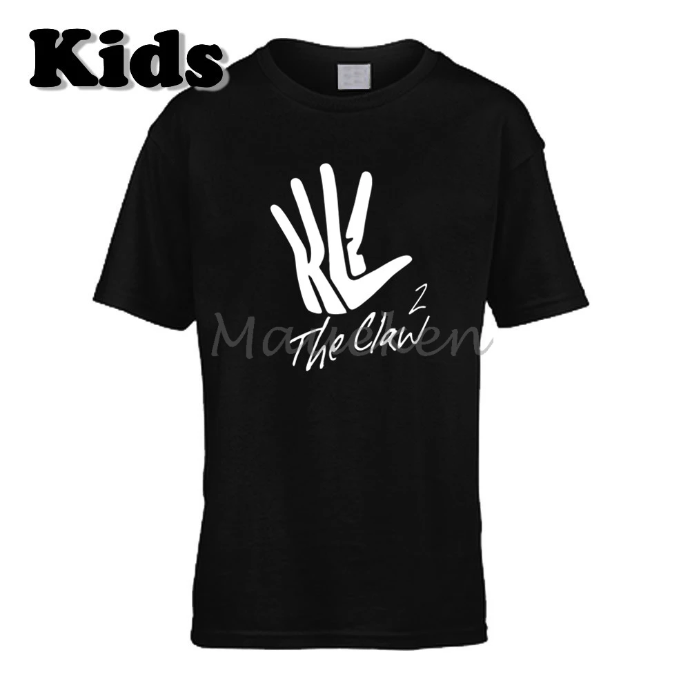 Детская футболка Kawaii THE KLAW Kawhi Leonard 2 mvp CALW Los Angeles одежда с круглым вырезом для