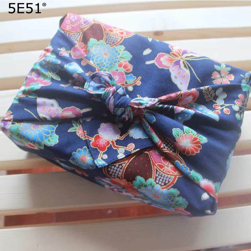 Японский стиль оберните тканевый носовой платок furoshiki хлопок/с принтом 45 см/много
