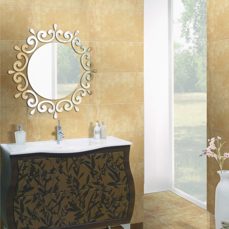 Новые Настенные Стикеры наклейки для домашнего декора европейские Акриловые 3d