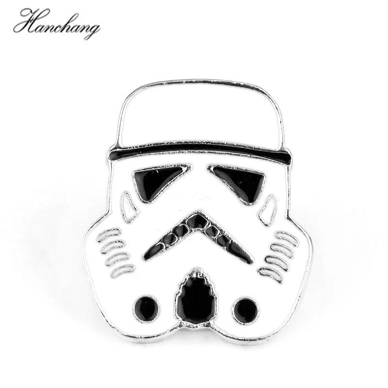 Hanchang классический Плёнки серии Star Wars Броши штурмовика воин брошь значок для
