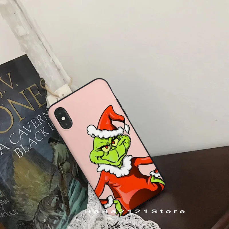 3 Babaite theGreen ofMonster Grinch Рождественский чехол для телефона iPhone X XSMAX 6 6S 7 7plus 8 8Plus 5 5S XR 10 Case11 11pro 11promax - Цвет: 3