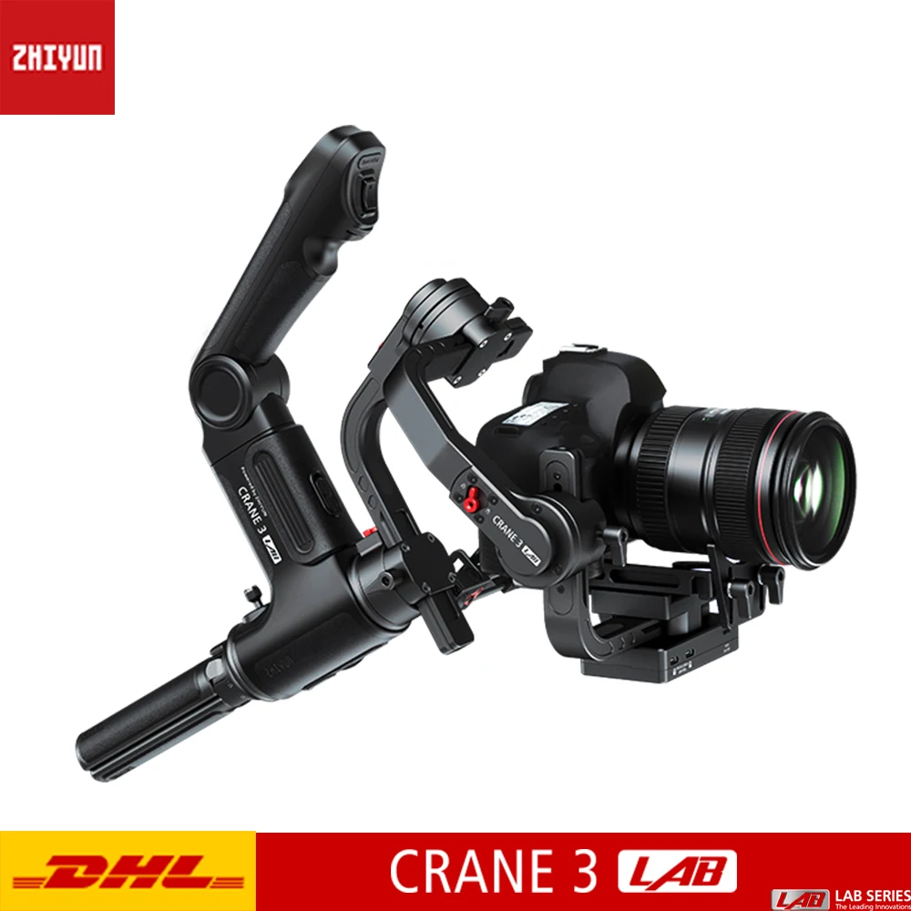 Zhiyun кран 3 лабораторные стабилизаторы ручные Dslr Стабилизатор для Canon Nikon Sony DSLR zhiyun