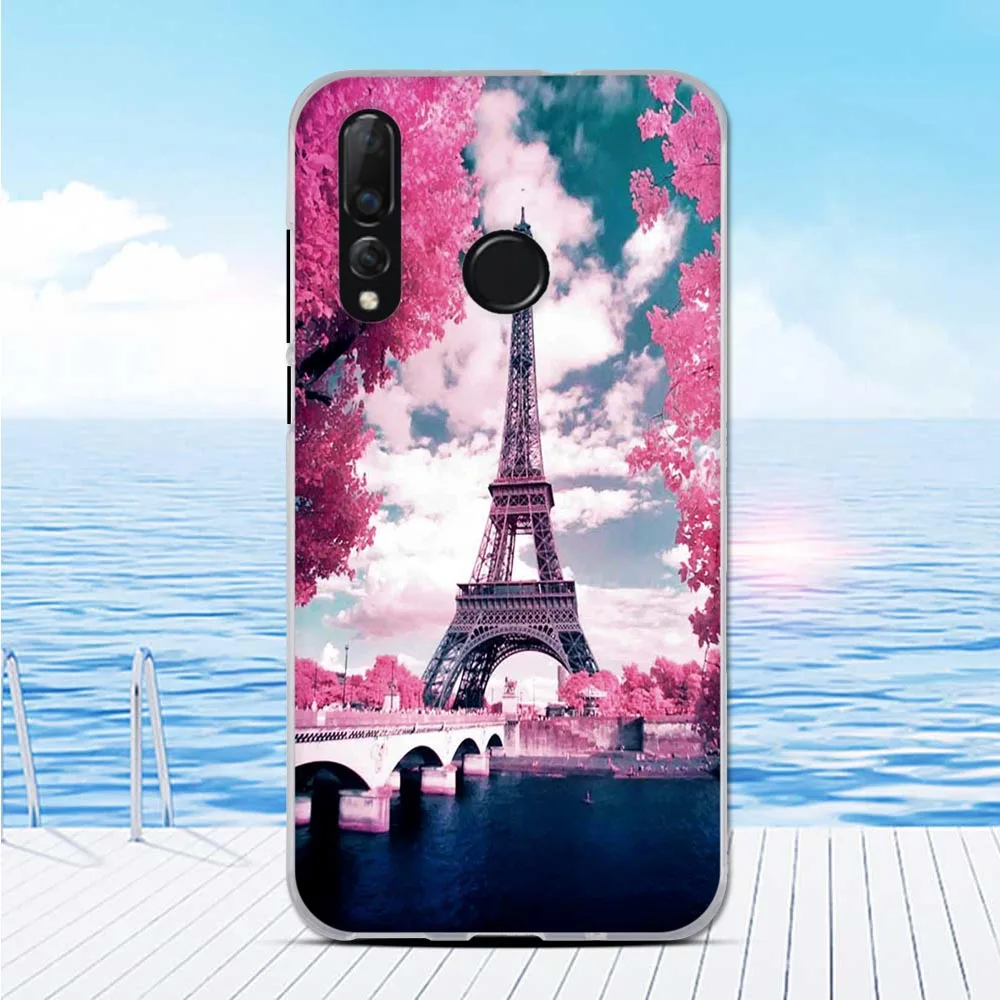 Чехол из ТПУ для телефона Huawei nova 4 силиконовый бампер с узором Nova задняя крышка nova4