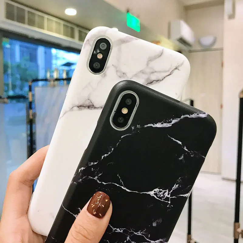 Чехол Boucho для iphone 6 6s 7 6/7/8 plus X 5 S SE силиконовый чехол 8 с гранитным краем и мраморным