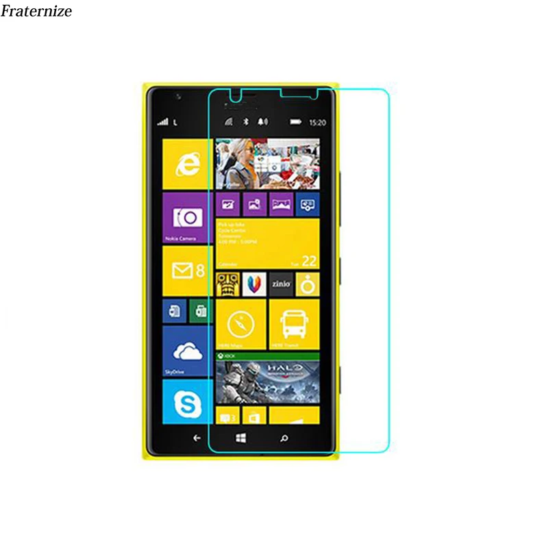 Закаленное стекло с полным покрытием 9H для NOKIA Lumia 1520 Премиум Защита экрана от