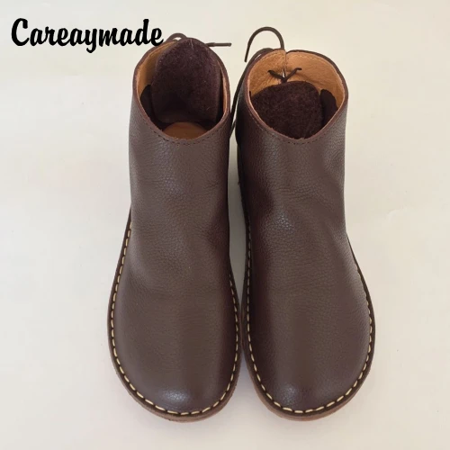 Careaymade/весенняя обувь из натуральной кожи Обувь на плоской подошве ручной работы