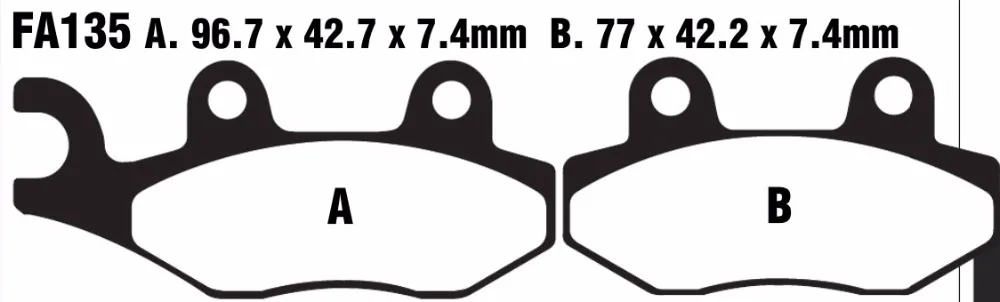 Motorcycle Brake Pads Front Racing quality For KREIDLER 125 DD Supermoto 2012-2013 | Автомобили и мотоциклы