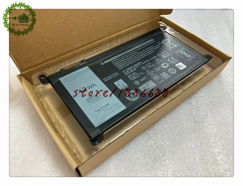 11 4 V 42Wh WDX0R Аккумулятор для ноутбука Dell Inspiron 15 5568 13 7368 3crh3 I7368 0027 T2JX4 WDXOR|Аккумуляторы