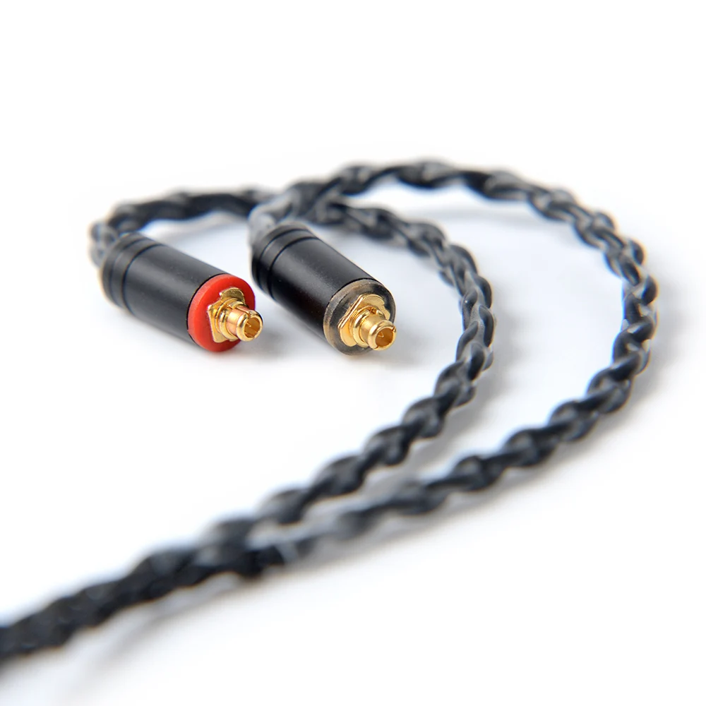 NiceHCK 8 Core с серебряным покрытием обновления кабель 3 5/2 5/4 4 мм MMCX/2Pin для TFZ ZS10 ZSN V90 C10