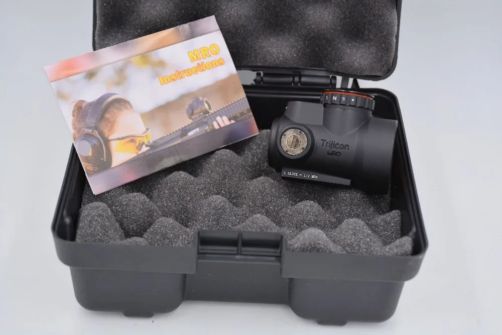 Супер быстрый выпуск черный Trijicon MRO красная точка и ночного видения зрения
