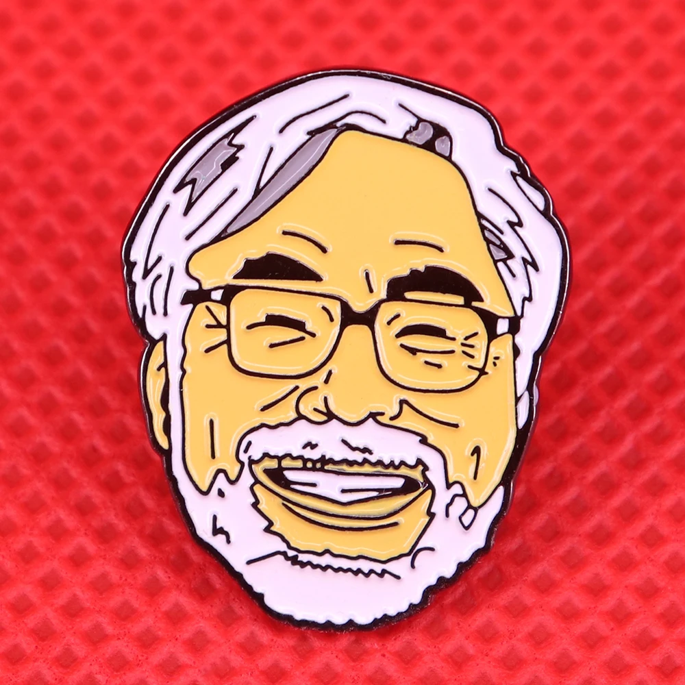 

Эмалированная булавка Hayao Miyazaki, японская брошь в стиле аниме, художественный значок, подарок для коллекционера, милые булавки, фанаты аниме, ...