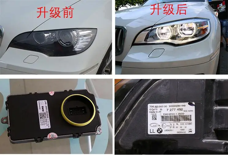 Бампер лампа для фар E71 X6 автомобильные аксессуары 2008 ~ 2015 года x6 автомобильная