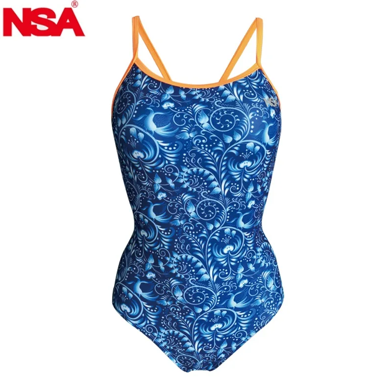 

NSA One piece Competitive Swimming Girls Swimwear Competition Swimsuits Training Swimsuit Women Racing Swim Suit