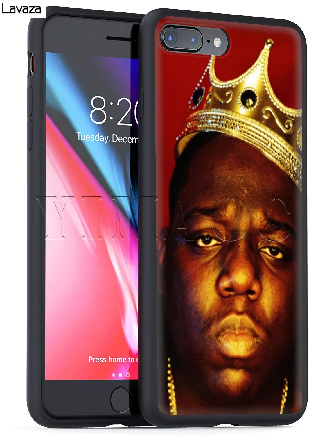 Lavaza известный большой Biggie чехол для iPhone 11 Pro XS Max XR X 8 7 6 6S Plus 5 5s se |