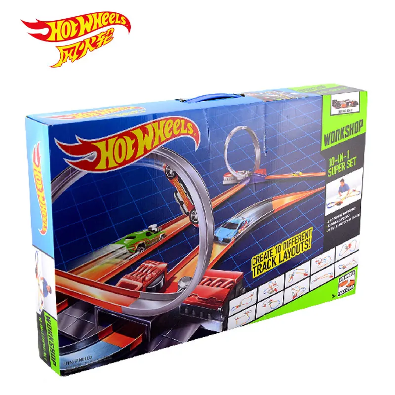 Автомобиль Hotwheels Solt 10 in Track игрушка для мальчиков Y0267 Обучающие автомобили лучший