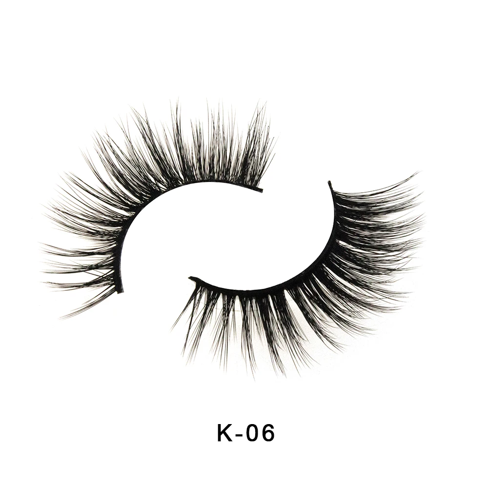 CrownLashes Фабричный магазин 100% ручная работа 3d искусственная норка шелк накладные