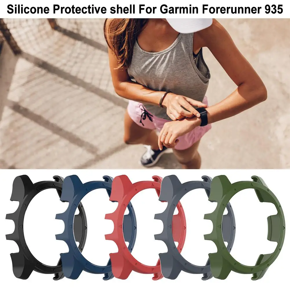 Силиконовый защитный чехол для Garmin Forerunner 935/945 защитный чехол умных часов с защитой от пыли аксессуары для умных часов