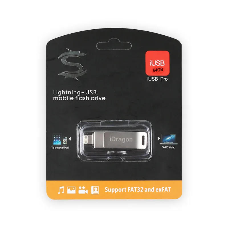 64 ГБ 32 для iPhone iPad iPod iOS OTG USB флеш накопитель память мини накопитель|USB