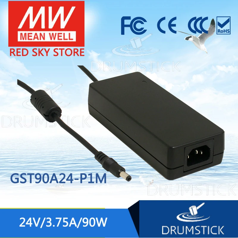 Оптовая цена означает хорошо GST90A24 P1M 24V 3.75A meanwell GST90A 90W Industrial Высокая надежность
