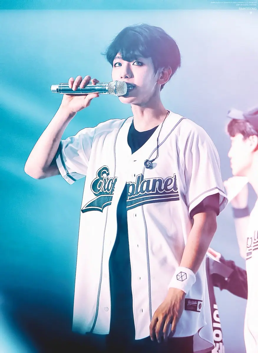 Бейсбольная Футболка Kpop EXO PLANET 3 EXO rDIUM In сеульская концертная футболка Chanyeol футболка Baekhyun Tee Chen Топы
