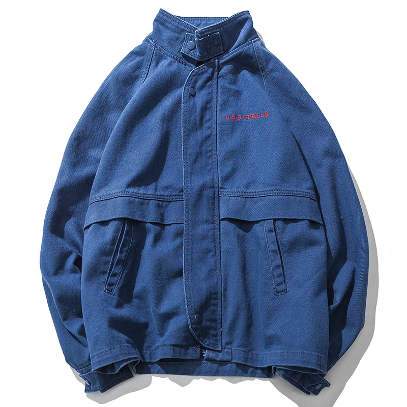 Aelfric Eden тактическая куртка Готический Для мужчин Жан джинсовая ветровка осень