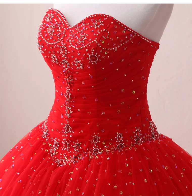 Mingli Tengda платья ручной работы для Quinceanera с бисером роскошное бальное платье