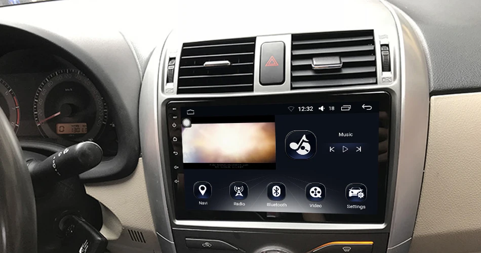 Idoing " 4G+ 64G для Toyota Corolla 10 E140 E150 2006-2013 автомобильный Радио Мультимедиа Видео плеер навигация gps Android 8,1 No 2 din