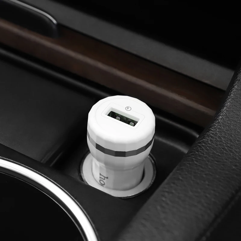 Автомобильное зарядное устройство HOCO Mini Quick Charge 3 0 18 Вт быстрая зарядка QC