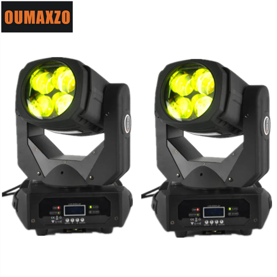 

Blizzard Nova 4x25W Colorful 130W LED Super Beam Moving Head Light For Disco Nightclub DJ Bar Gobo Beam led stage light super