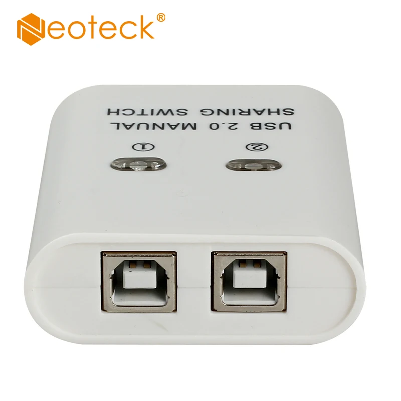 

Коммутатор Neoteck USB 2,0 Mini, ручной, 2-сторонний разветвитель портов, 1 устройство для принтера на 2 шт. USB 2,0