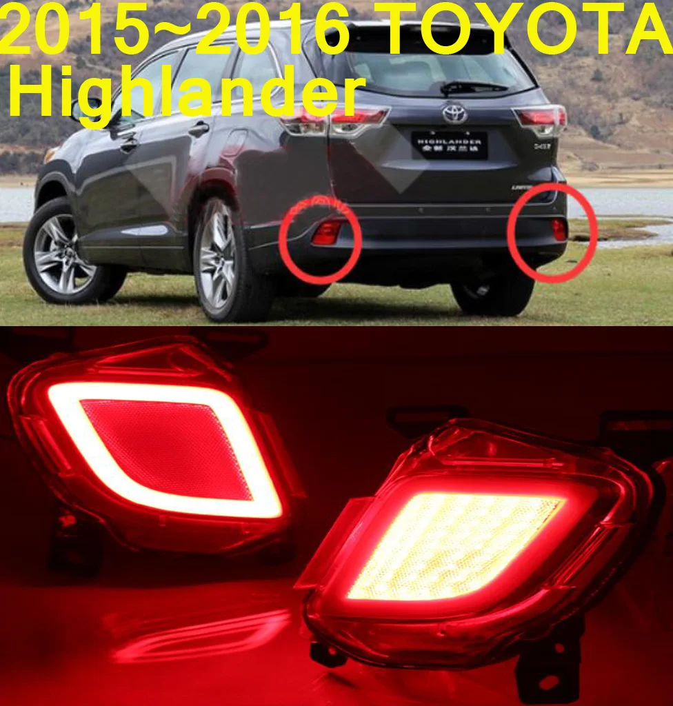 2015 ~ 2016y kluger задний фонарь highlander стоп-сигнал светодиодные автомобильные