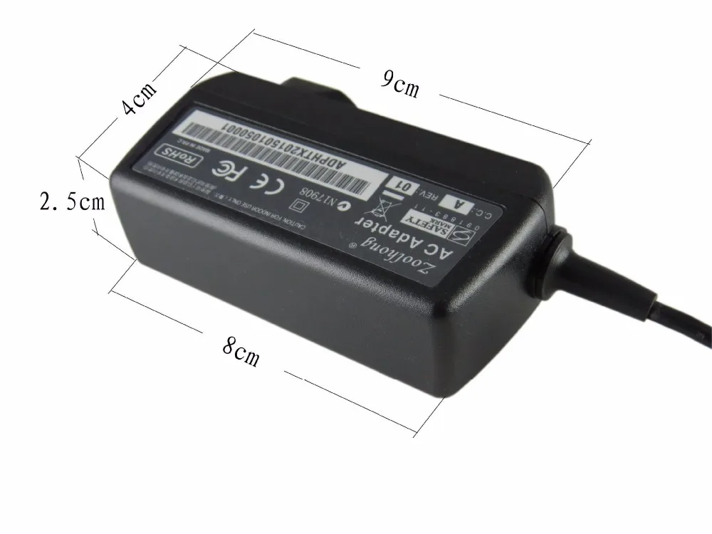 12V 1.5A 18W Ac ноутбук адаптер питания зарядное устройство для acer A700 A701 A510 портативный