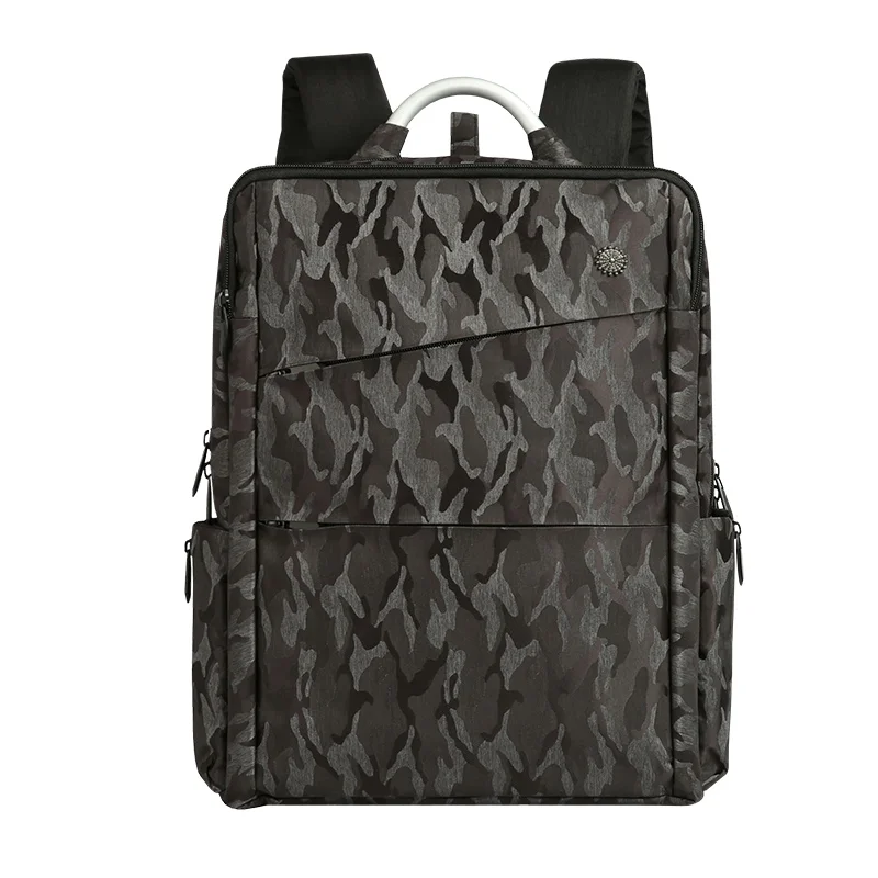 

Casual Travel Camouflage Print Backpack Men Waterproof Anti Theft Business Laptop Backpack Schoolbag Fashion Game Player Men Bag