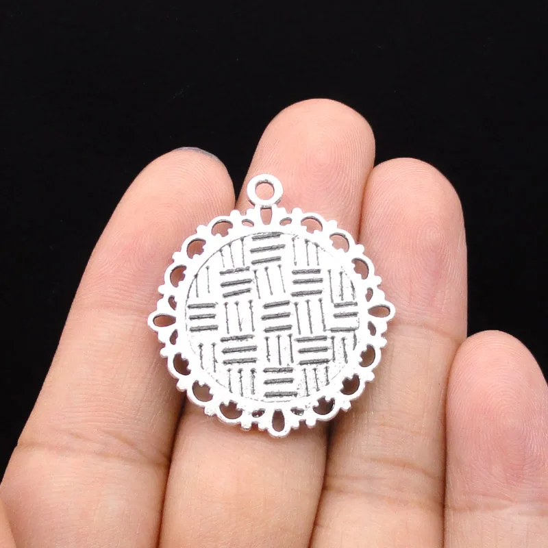 8 шт. камея Кабошон из цинкового сплава|cabochon base setting|cameo cabochon settingbase setting |