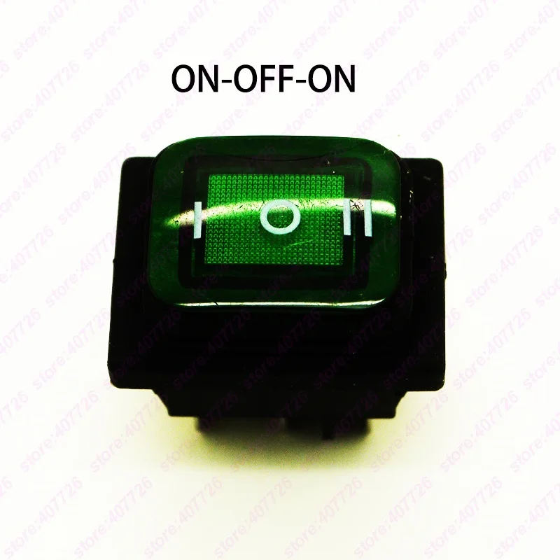 Защелкивающийся клавишный выключатель водонепроницаемый 1 шт. 29х22 мм (38 * 28 5 мм)