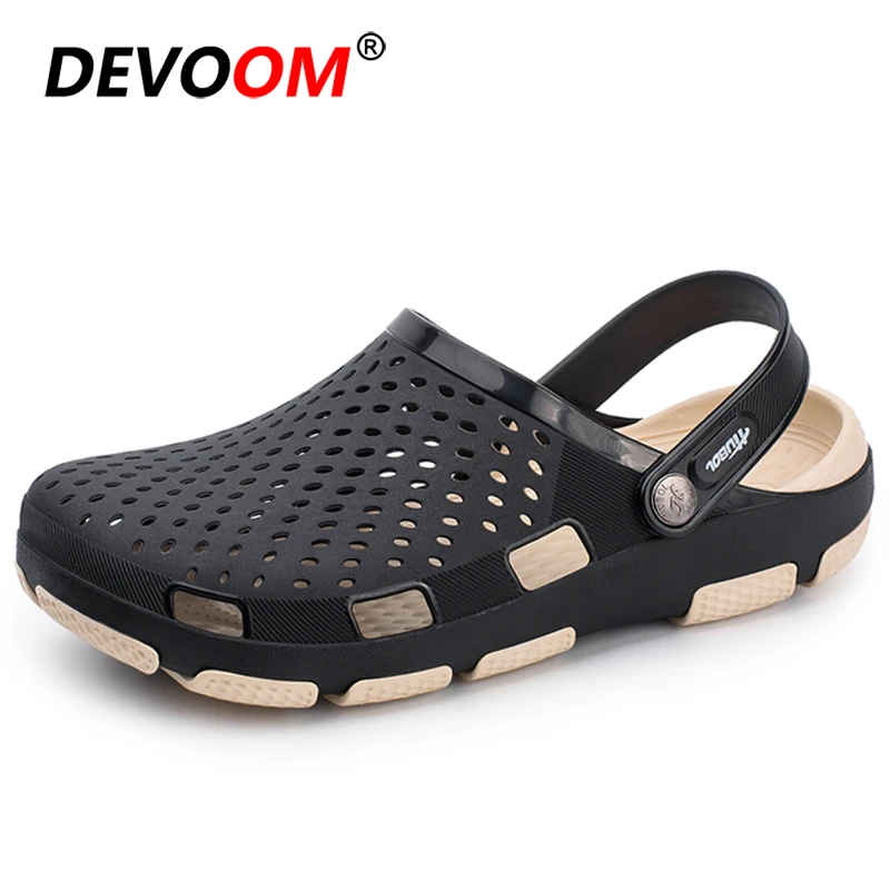 Сандалии мужские для спорта на открытом воздухе пляжные шлепанцы быстросохнущие