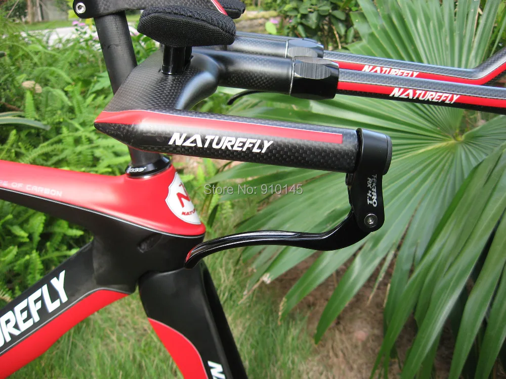 Новое поступление! Бесплатная доставка! Руль велосипеда Carbon Aero Triathlon с внутренним