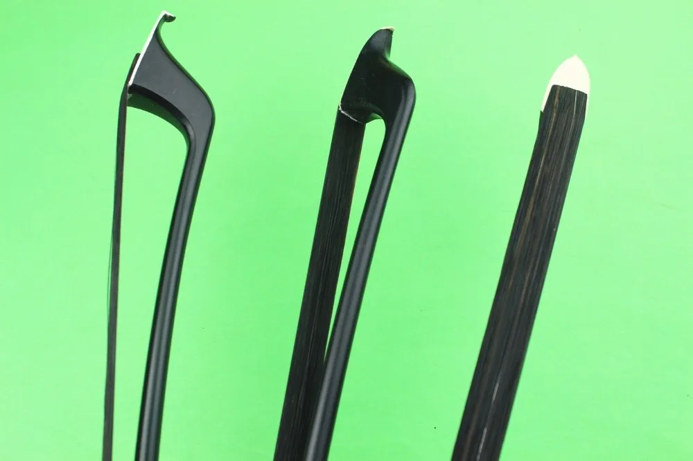 

1 pcs Professional 3/4 Carbon fiber Double Bass Bow .black hair
