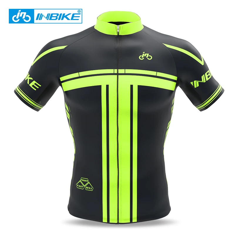 INBIKE, Спортивная, велосипедная, командная, для гонок, Джерси, топы, летняя, велосипедная, одежда для велоспорта, Ropa Ciclismo, дышащая, MTB, велосипедная, Джерси, рубашка