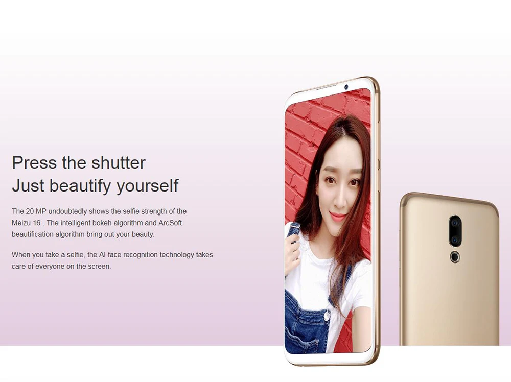 Meizu 16x4G LTTE Мобильный телефон 6," 6 ГБ ОЗУ 64/128 Гб ПЗУ Восьмиядерный процессор Snapdragon 710 Android сканер отпечатков пальцев Meizu 16 телефон
