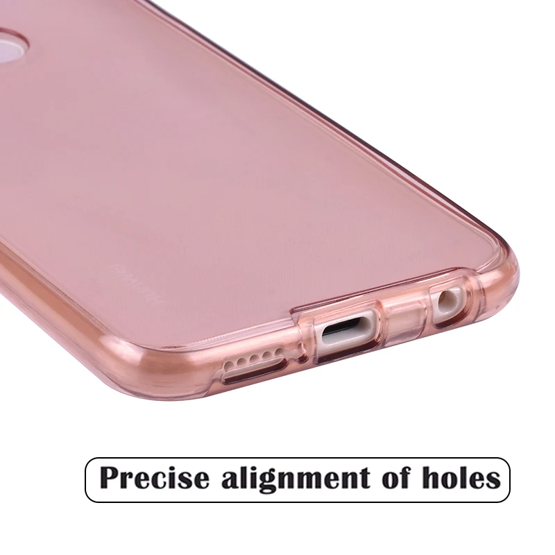 Силиконовый чехол из ТПУ с полным покрытием 360 градусов для Huawei p40 Pro p30 p10 p8 Lite 2016 2017