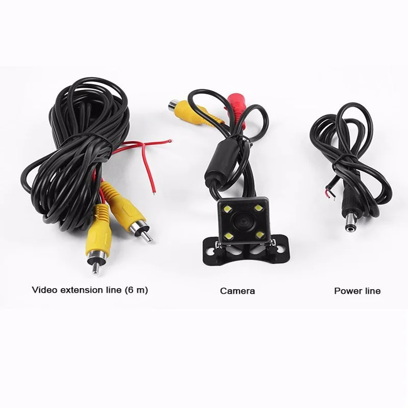 HD Водонепроницаемая камера заднего вида CCD реверсивная парковочная линия 4