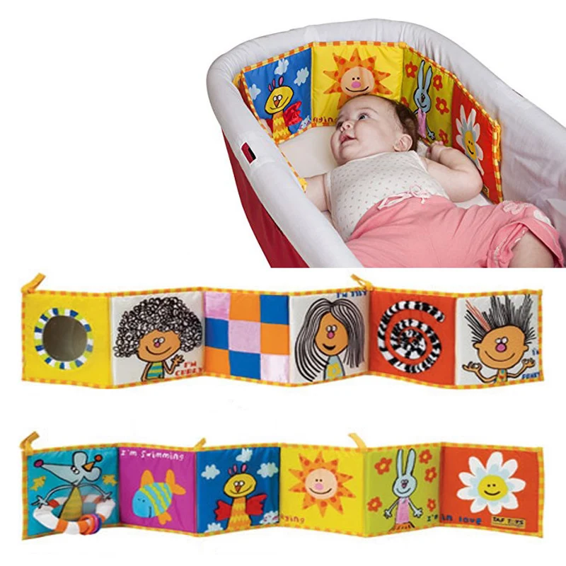 Бампер для детской кроватки двухсторонний тканевый бампер коляски двусторонний