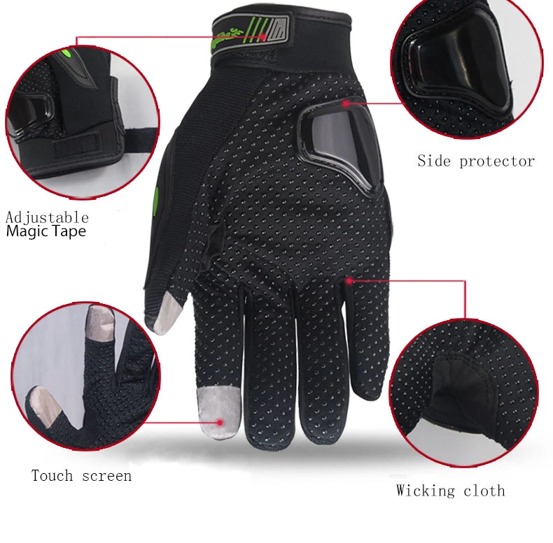 Riding Tribe moto rcycle перчатки moto racing перчатки Guantes moto Gants Luvas сенсорный экран moto cross перчатки черный оранжевый зеленый