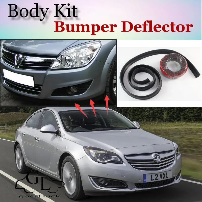 Bumper Lip Lips For Vauxhall Insignia 2008~2015 / Car Shop Spoiler Tuning TOPGEAR Recommend Body Kit + Strip | Автомобили и