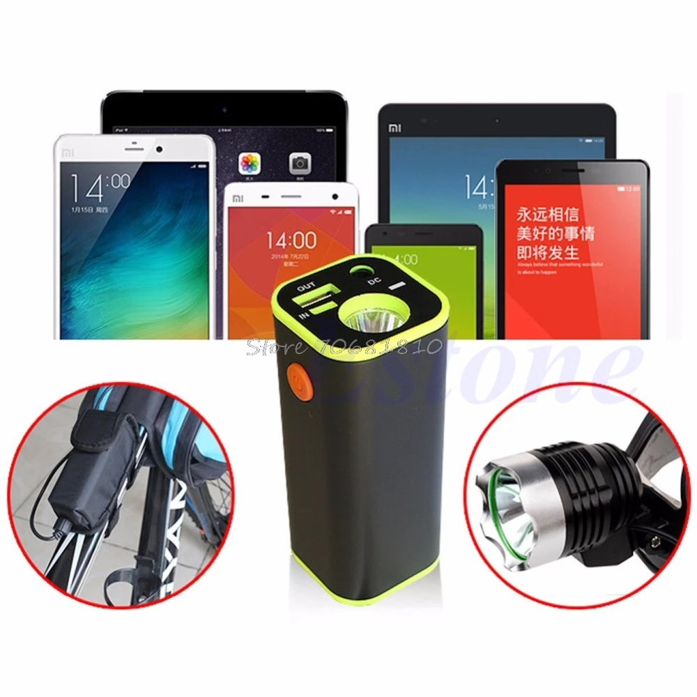 USB мобильный Банк питания 4x18650 зарядное устройство Коробка Чехол держатель| |