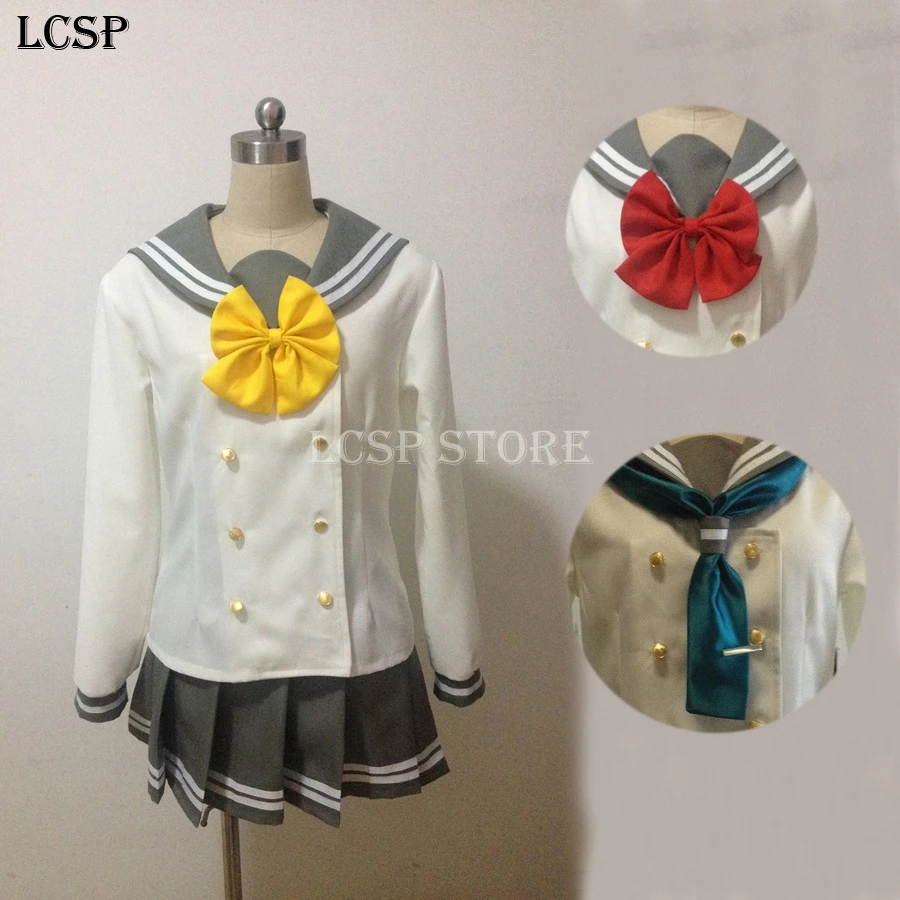 LCSP LoveLive! Sunshine! Akours косплей костюм Любовь live Lovelive Солнечный свет школьная форма