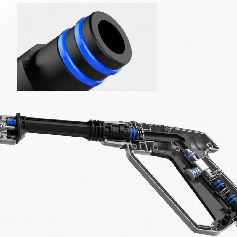 High Pressure Nozzles Washer Gun Expandable Magic Flexible Water Hose 6 Spray for Car Wash Garden and Home Cleaning | Автомобили и